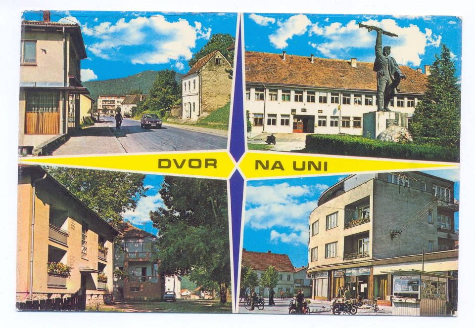 dvor na uni razglednica