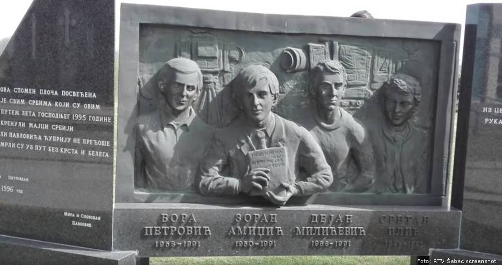 spomenik novinarima iz sapca