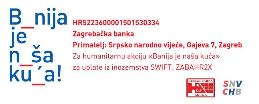 banija je nasa kuca
