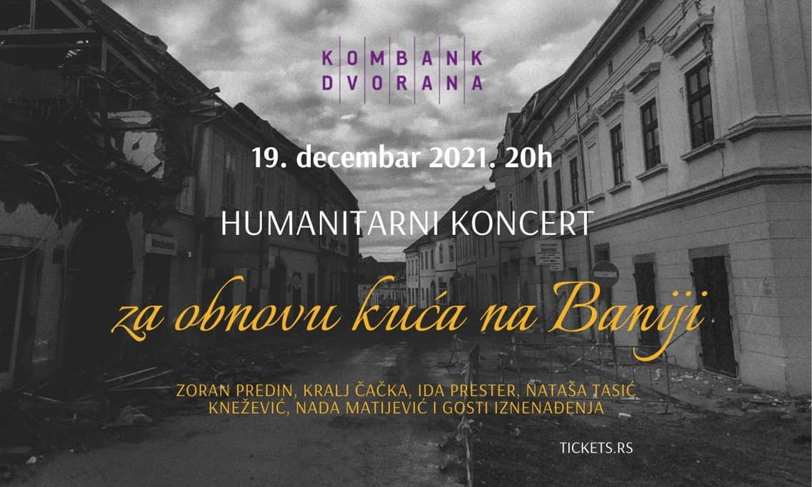 humanitarni koncert za baniju