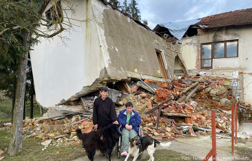Slavica i Milana Gvojić, 15. travnja i 23. prosinca 2021. | Foto: Tamara Opačić