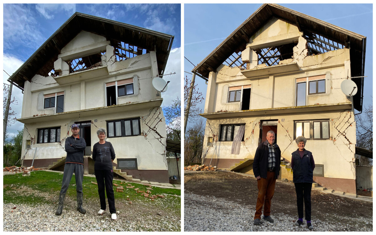 Stevo, Milan i Bosiljka Vranjanin, 29. travnja i 23. prosinca 2021. | Foto: Tamara Opačić