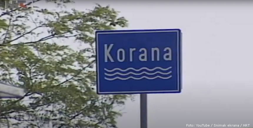 korana snimak ekrana