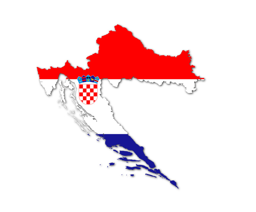 hrvatska mapa pixabay