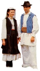 Narodna nošnja na Baniji