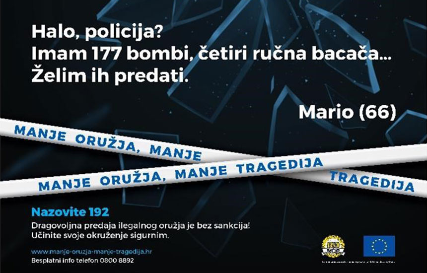 manje oruzja manje tragedijaplakat 1