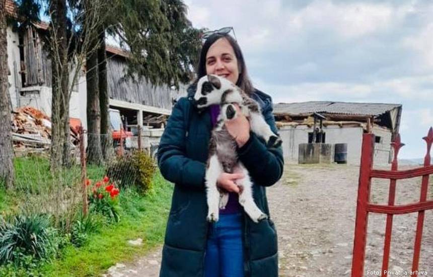 Tamara Opačić na Baniji