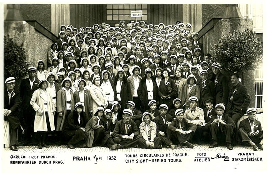 Sokoli iz Skoplja u Pragu 1932