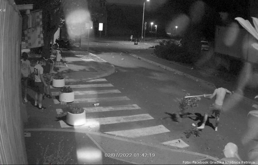vandalizam petrinja