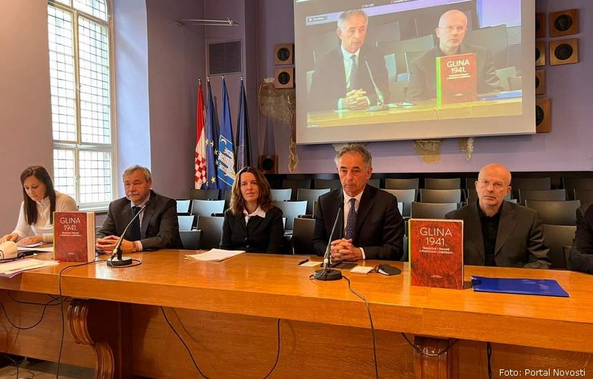 S predstavljanja zbornika "Glina 1941. - Tragedije i traume u pamćenju i zaboravu"