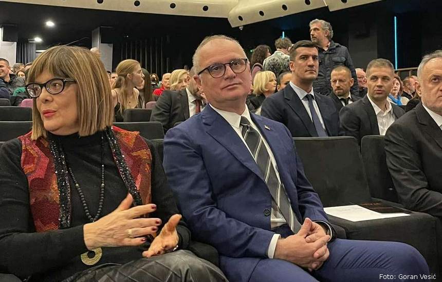 Ministar Vesić na premijeri filma "Oluja" | Foto: Goran Vesić