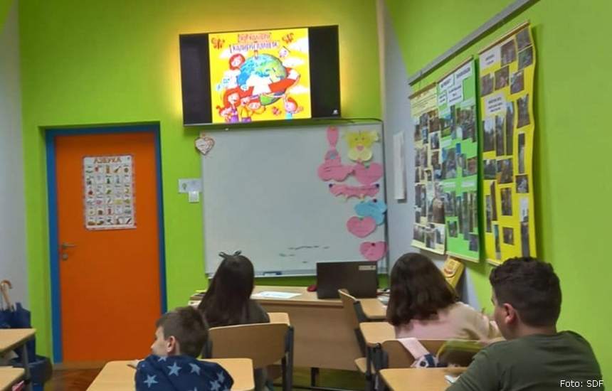 SDF Osnovna skola Krnjak ucionica 1