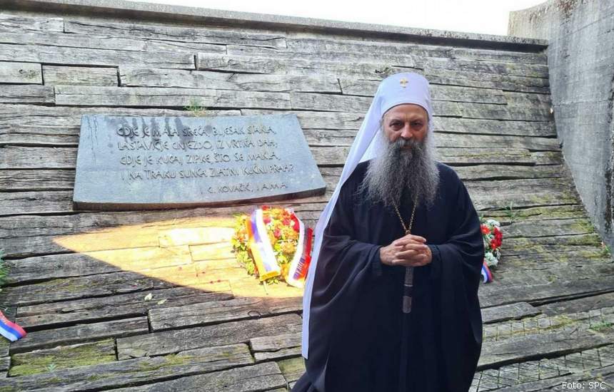 patrijarh porfirije jasenovac