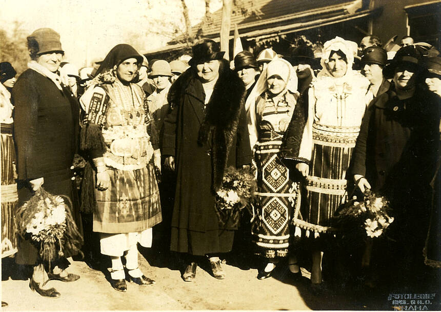 Kraljica Marija u Kovacici 1938