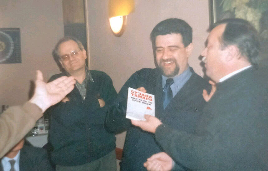 Ispračaj na dužnost savjetnika predsjednika SER Jugoslavije - Ratko Bubalo- Petar Lađević - Branko Krnjaić (26.01.2001.)