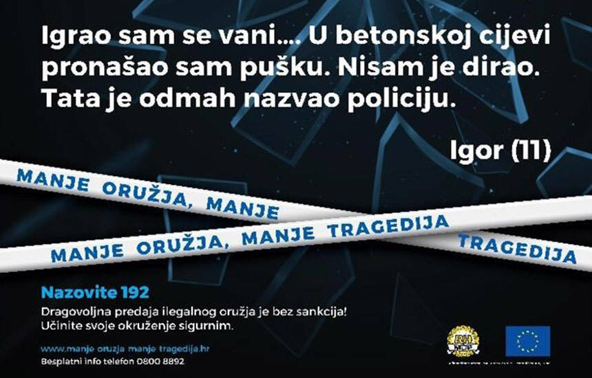 manje oruzja