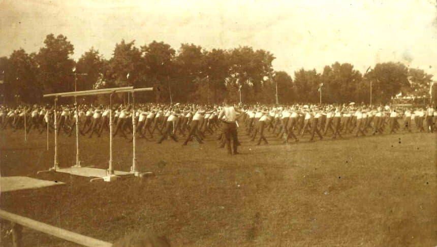 Sombor Sokolski slet 1 avgust 1920