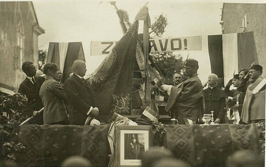 Gospic razvice sokolskog barjaka 8.6.1930