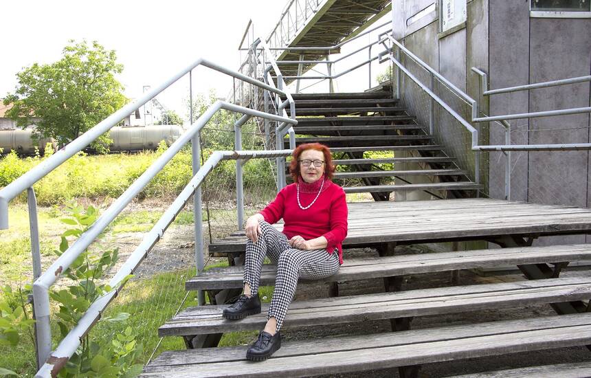 Autorica na pasareli u Capragu