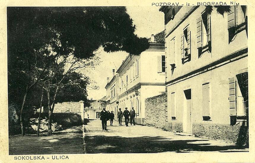 Sokolska ulica Biograd na moru