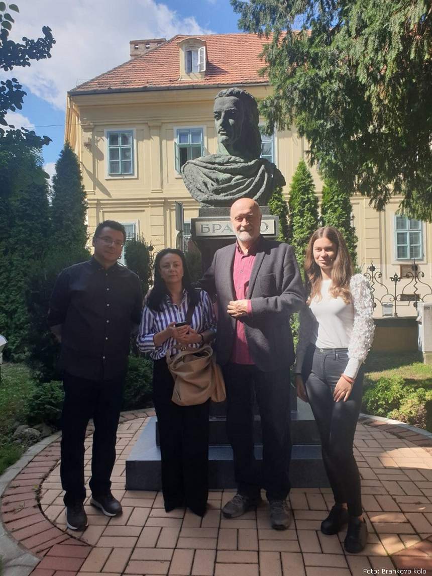 Borivoje Milošević, Vedrana Adamović, Nenad Grujičić i Dragana Lisić pored Branka