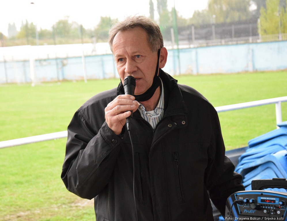 Miroslav Kovjanić, predsjednik udruženja Banijaca