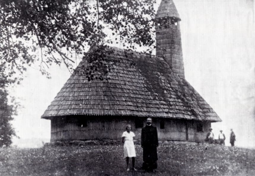 crkva brvnara u Sjeničaku iz 1715. godine