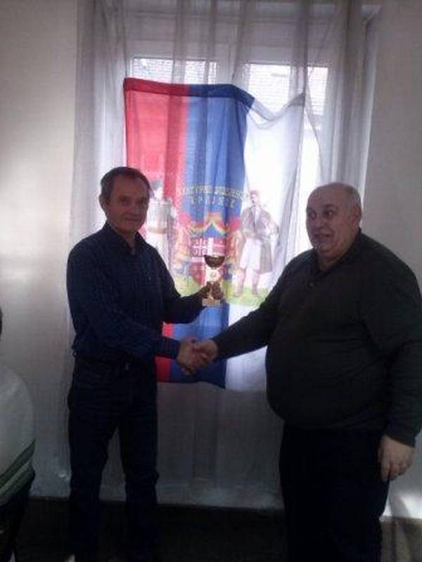 Miloš Bajić, pobjednik turnira u pojedinačnoj konkurenciji