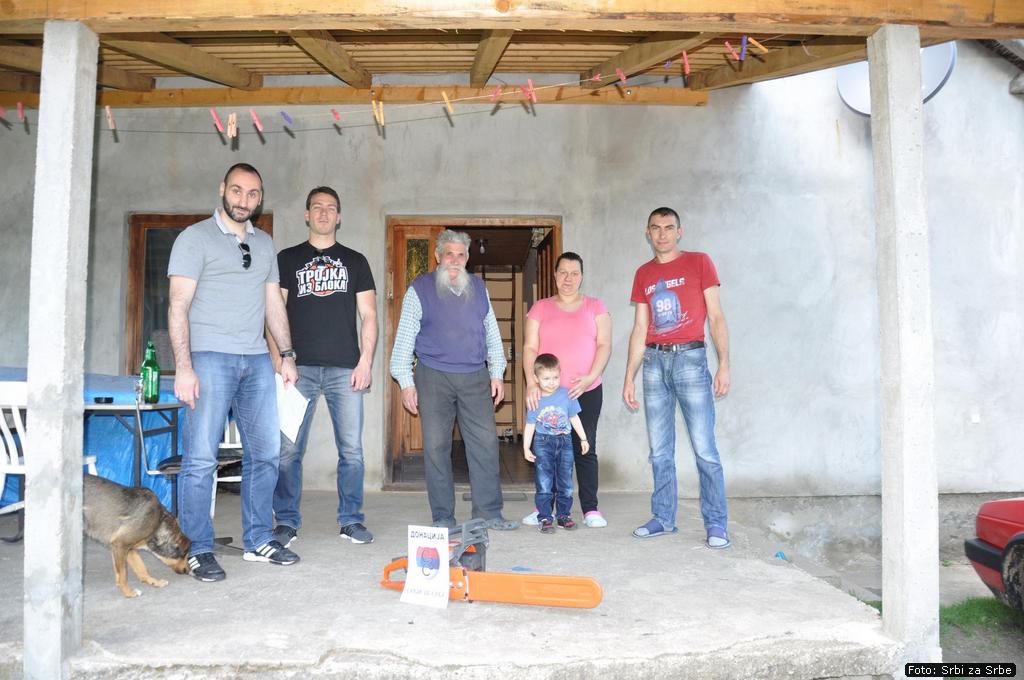 Motorna testera biće od velike pomoći porodici Ranić