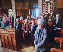 Боро Капетановић на парастосу Алексију Бранку Радичевићу у Саборној цркви Светог оца Николаја у Сремским Карловцима 2026.