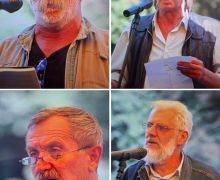 Песници Горан Бабић, Милан Ненадић, Вујица Решин Туцић и Небојша Деветак са Стражилоову 2006.